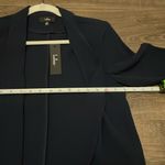 Lulus NWT  Navy Blue Blazer Style Open Jacket, Size Medium Photo 3