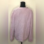 Croft & Barrow - Women's Shaker‎ Cardigan Lavender Sweater Size XL Photo 3