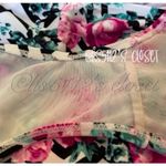 Torrid  Rose Chevron Flounce Bikini Swimsuit SET 1X 14 16 Photo 4