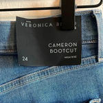 Veronica Beard  Cameron Raw Hem Bootcut Jeans Photo 4