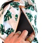 Source Unknown Green palm Leaf‎ Print Women's hip crossbody Bag Photo 2