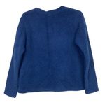 Disney Mickey Mouse Dream Blue Crewneck Sherpa Sweater Sz L Photo 3