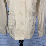 CRAZY HORSE button up chino jacket tan size large Photo 1