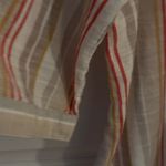 Unique spectrum  Womans blouse top 3/4 sleeve 2X. Orange brown‎ Stripe Photo 3