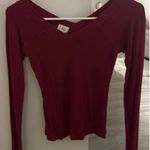 Urban Outfitters  V-Neck Long Sleeve Top Photo 1
