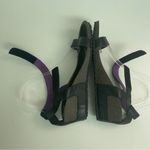 Teva  Sandals Cabrillo Wedge Leather Ankle Strap Comfort Travel Black Grey Purple Photo 6