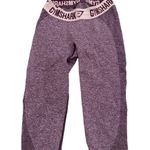 Gymshark  Burgundy Workout Stretch Leggings Size Small Photo 3