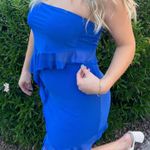 Blue Frill Two Piece Set Size M Photo 1