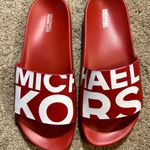 Michael Kors Gilmore Graphic Logo Slide Photo 3