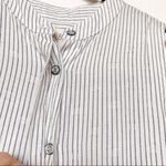 Tina + Jo Striped Tie Front Dress / Tunic Top Size Small Photo 7