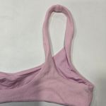 It's Now Cool 90's Crop Bikini Top in Pastel Pink Terry Size L Photo 6
