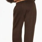 SKIMS  Espresso Boyfriend Fleece Baggy Wide Leg Sweatpants Size Small NWT Photo 1