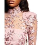 ZHIVAGO Angelus Lace Mini Dress Mauve Size XS / AU 4 Rhinestone Pink Photo 1