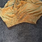 Aerie High Waist Shorts in Mustard Yellow Photo 0