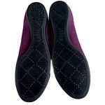 Ecco NWOT Leather Tassel Flats Plum Size 7 - 7.5 Photo 7