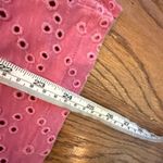 Sundance  pink eyelet tshirt size small Photo 5