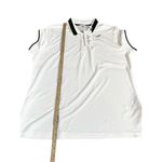 Lady Hagen  Women's golf polo shirt NWT white and black  sz XL Photo 2