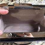 Unique and Fun Patent Black Camera Novelty small Handbag Preloved Photo 5