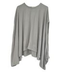 Free People  Beach Gray Oversized Poncho(Size
XS-S) Photo 3