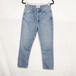 AGOLDE  X Tuckernuck Riley High Rise Straight Leg Jeans Quiver Light Medium Wash Photo 2