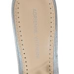 Adrienne Vittadini ADRIENNE‎ VITTADINI Women's Silver Embellished Clear Strap Block Heel Mules 9.5 Photo 10
