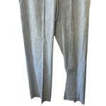 Talbots Blue & White Stripe Linen Blend Pants Women's Sz 16P 16 Petite Photo 6