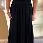 Lulus NWT  Thoughts of Hue Navy Blue Surplice Maxi Dress XS Photo 4
