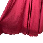 Spiegel Vintage Classic Red Floral Sleeveless Fit Flare Dress Size 12 Photo 2