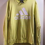 Adidas Yellow Sweatshirt Photo 0