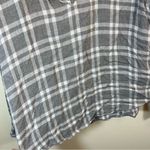 Cloth & Stone ✨ Women’s Gray Plaid Long Sleeve Top Anthropologie Small Photo 5