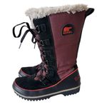 Sorel Tivoli High II Mid Calf Winter Snow Boots Size 8 Womens Multi Lace Up Photo 1