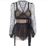 Elsey wrap top Black Size undefined Photo 2