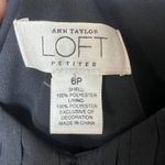 Ann Taylor LOFT Petites Little Black Mini Dress Size 6P Party Date Night Corset Photo 3