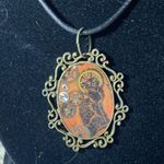 Black Cat Steampunk Necklace Photo 0