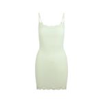 SKIMS Fits Everybody Lace Slip Dress in Spearmint, Size Small Photo 4