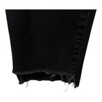 Current/Elliott Current/Elliot Black Jeans Mid-Rise Raw‎ Cut Hem Women Size 26 Photo 2
