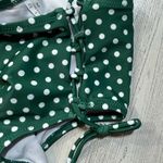 Green Polka Dotted Bikini Lace Photo 9