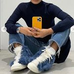 Converse x Ambush Chuck 70 Fuzzy High Navy White Photo 0