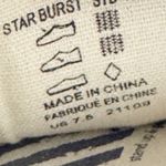 Taos Star Burst Navy Blue Canvas Lace Photo 3