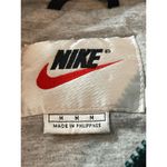 Nike 90s VTG Green Black Color Block Heavy Bomber Hooded Zip Jacket M Photo 6