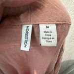 Nordstrom  Peach Long Sleeve Wrap Top Size Medium NWT Photo 6