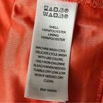 Sincerely Jules Orange Crinkle Pleated Halter Crop Top Ruched Boho Coastal L Size L Photo 8