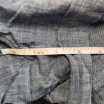 Banana Republic  Blue Chambray Cuff Button Tab 100% Cotton Mid Rise Shorts Sz 0P Photo 6