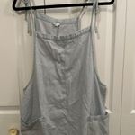 Aerie Chambray Overall Shorts Photo 0