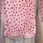 Luxe Wave NWT Size S Pink Heart Patterned Dress Photo 1