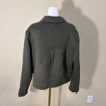 Rails  Women’s Easton Wool Blend Olive Cropped Shacket Sz XL Casual Preppy Party Photo 5