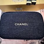 Chanel NEW Holiday Tweed Make Up bag 2023 Gift Photo 0