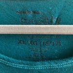 Nickelodeon  Tee Sponge Bob Cartoon Character Burnout Style in Teal Sz XL GUC Photo 6