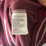 American Eagle  Velvet Maroon Sweater Size Small Photo 5