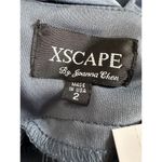 XScape  by Joanna Chen Blue/Silver Prom Dress Formal Dress Size 2 NWT Photo 6